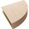 Ekena Millwork 6"W x 24"D x 24"H Thin Durham Rough Cedar Woodgrain TimberThane Corbel, Primed Tan CORUR06X24X24DURRCPR - alternate 6